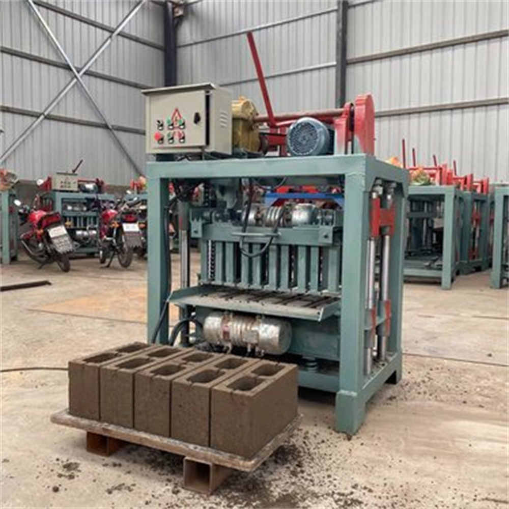 Small Scale Cement Pavement Block Bricks Making Machine 4-30A Brick Moulding Machines 2023 Hot Sale