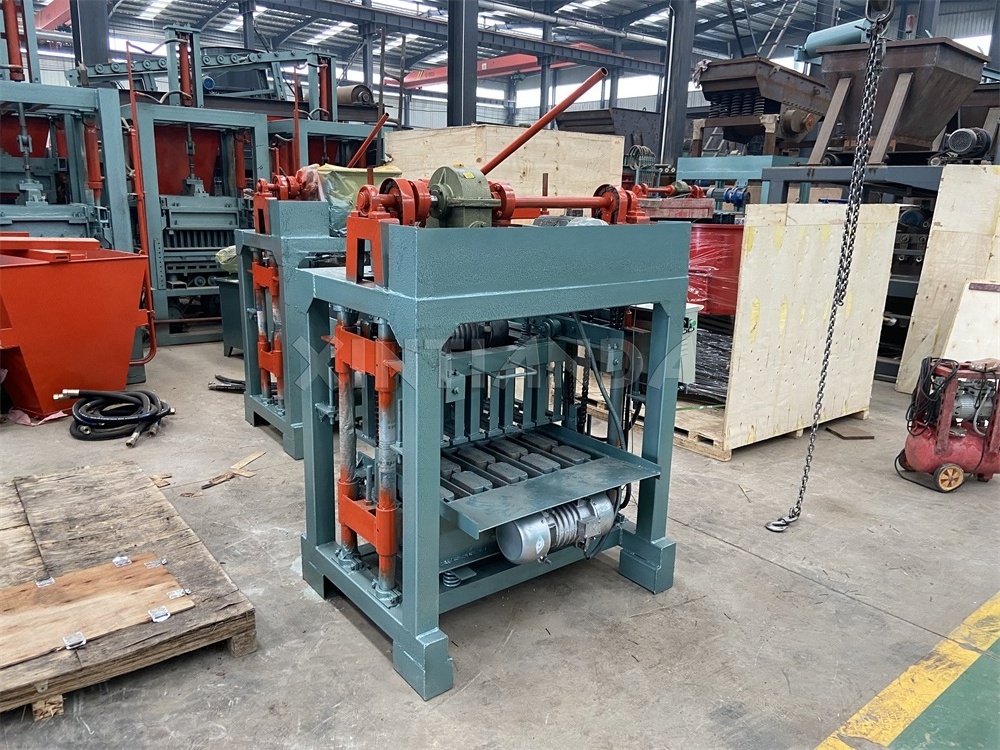 Low Cost Semi-Automatic Cement Block Making Machine Manual Interlocking Brick Machine Brick Laying Machine Price