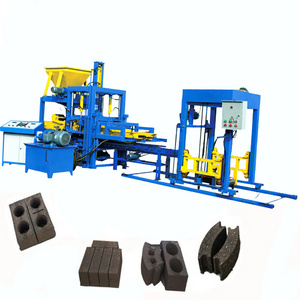 QTY3-35B smart brick making machinery flyash interlocking paver block cement concrete brick maker