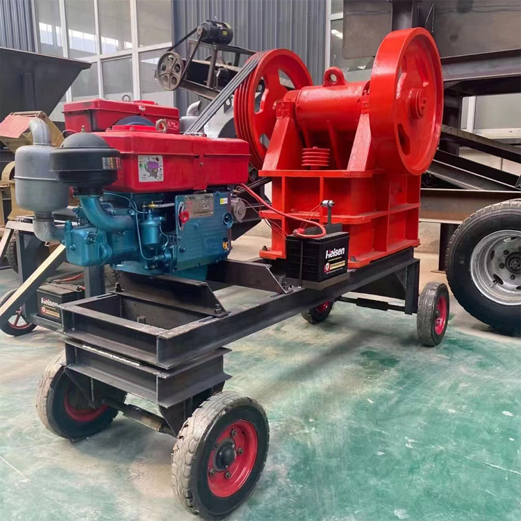 Hot Sale Portable Small Mobile Jaw Crusher Btma PE250x400 Jaw Crusher Machine Stone Crusher Machine  for Rock Crushing