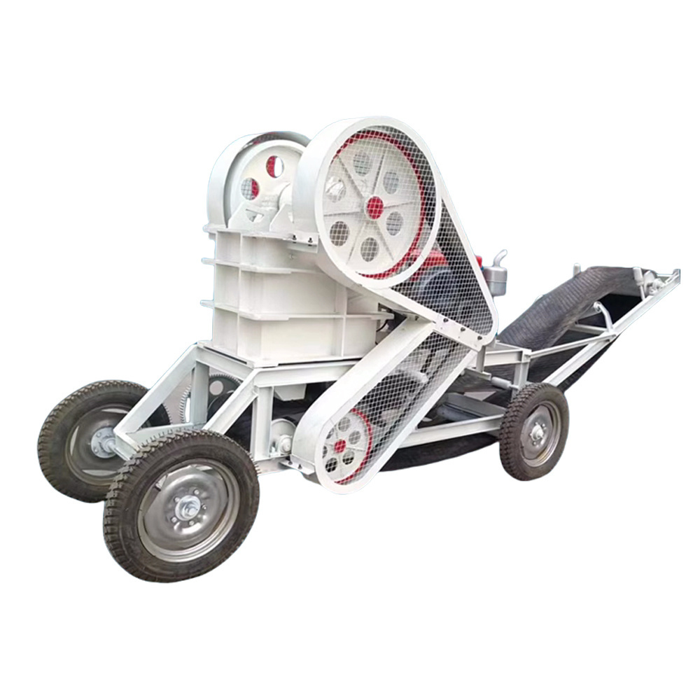 hot sale pe 250x400 small rock crusher diesel jaw crusher for gold mining