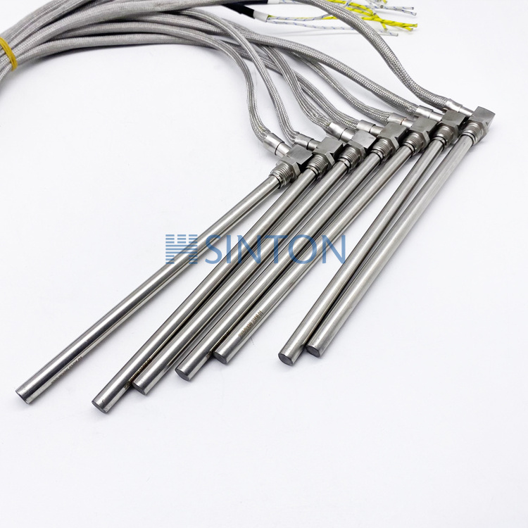 220V 230V heater cartridge 12mm diameter pencil heating element with 300mm lead wire