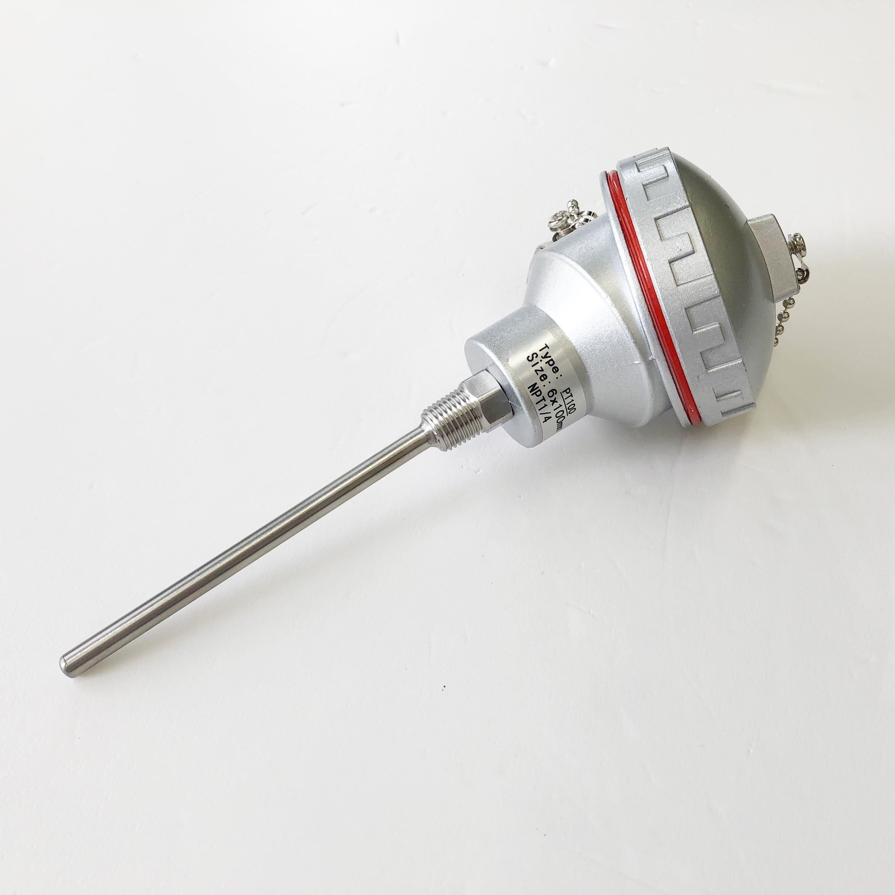 High temperature PT100 type screw temperature sensor thermocouple Type J