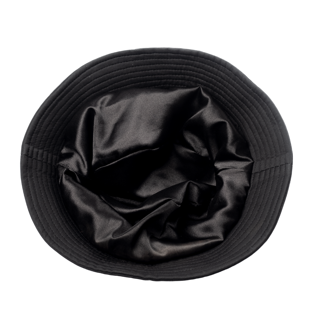 Unique  Custom Logo Fishing Cap Waterproof Nylon Water Proof Satin Silk Lined Bucket Hat