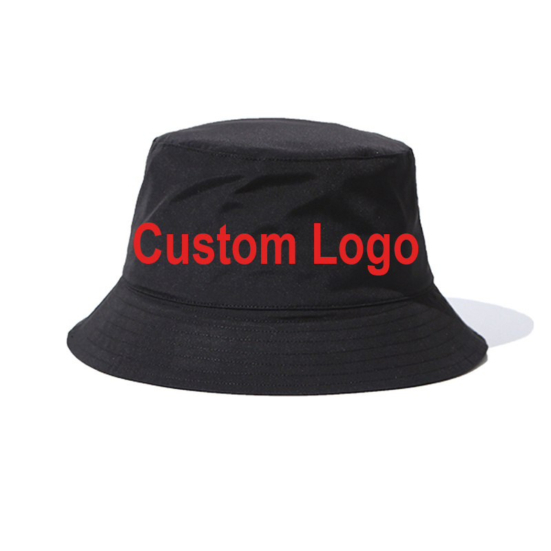 Unique  Custom Logo Fishing Cap Waterproof Nylon Water Proof Satin Silk Lined Bucket Hat