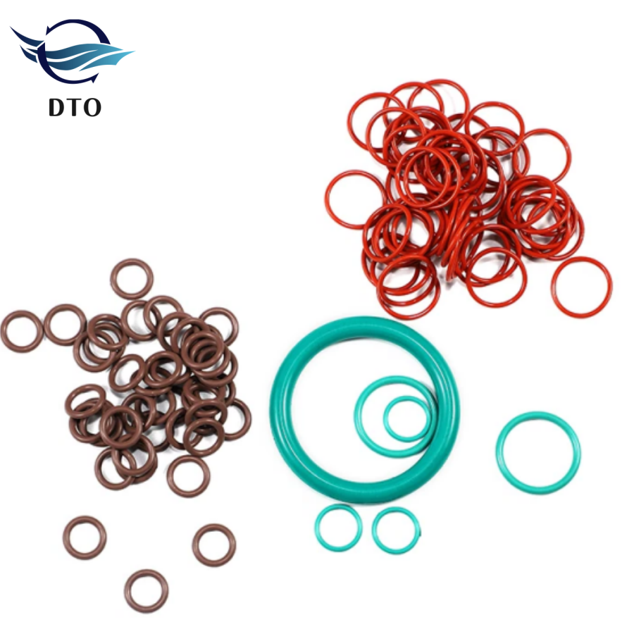 DTO high Quality Custom colorful O Shaped Cock Ring NBR FKM Rubber oring boxes Seal O ring