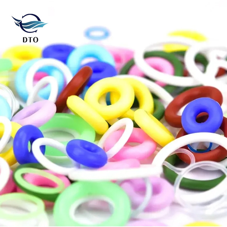 DTO high Quality Custom colorful O Shaped Cock Ring NBR FKM Rubber oring boxes Seal O ring