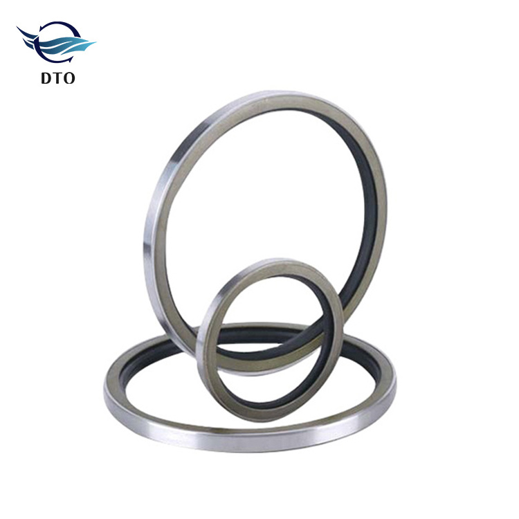 DTO Hot Sales Coating Lip Rotary Shaft  Crankshaft Rotary Shaft Stainless Steel PTFE Oil Seal