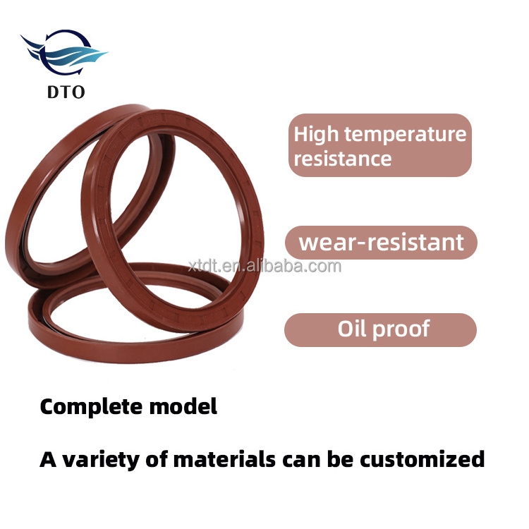 DTO Customized NBR / HNBR / FKM Rubber O-Ring Sealing Gasket Rubber Seal Mechanical Hydraulic Skeleton Tc Oil Seal