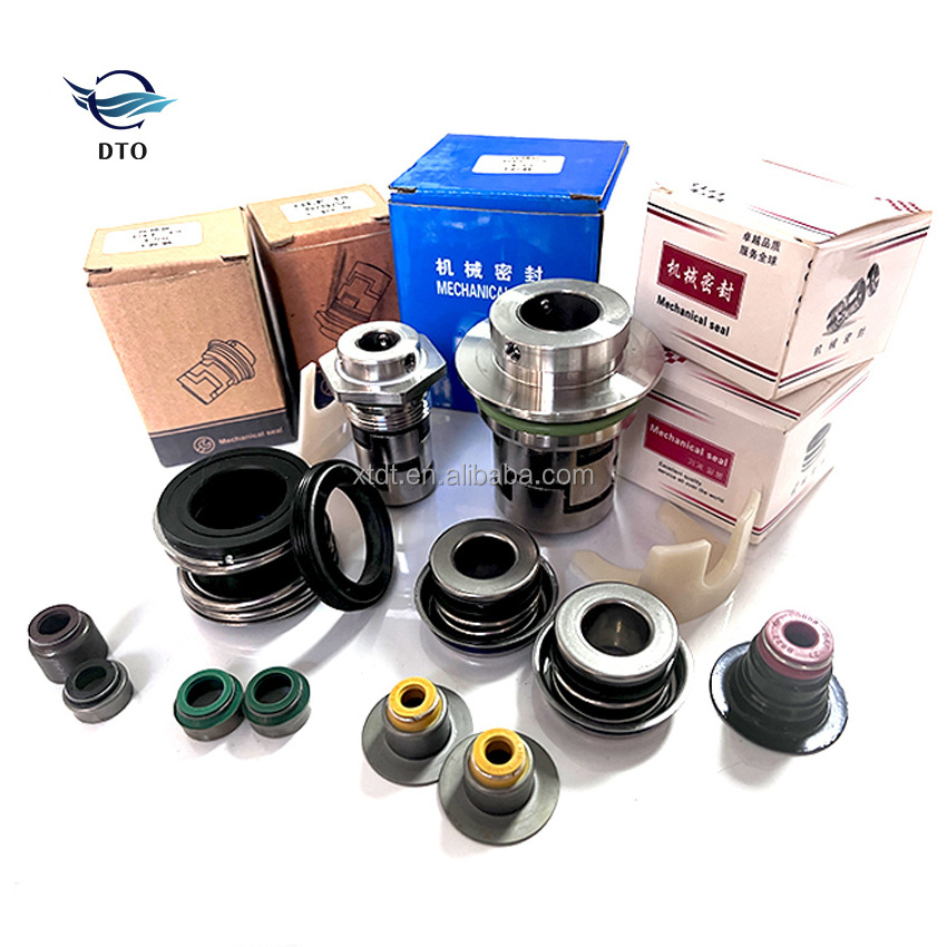 DTO Various Material Types Engine Water Pump Ceramic Graphite Mechanical Pump Seals