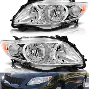 Custom Wholesale Auto Headlight Car Front Light Headlamp for 2009-2010 Toyota Corolla