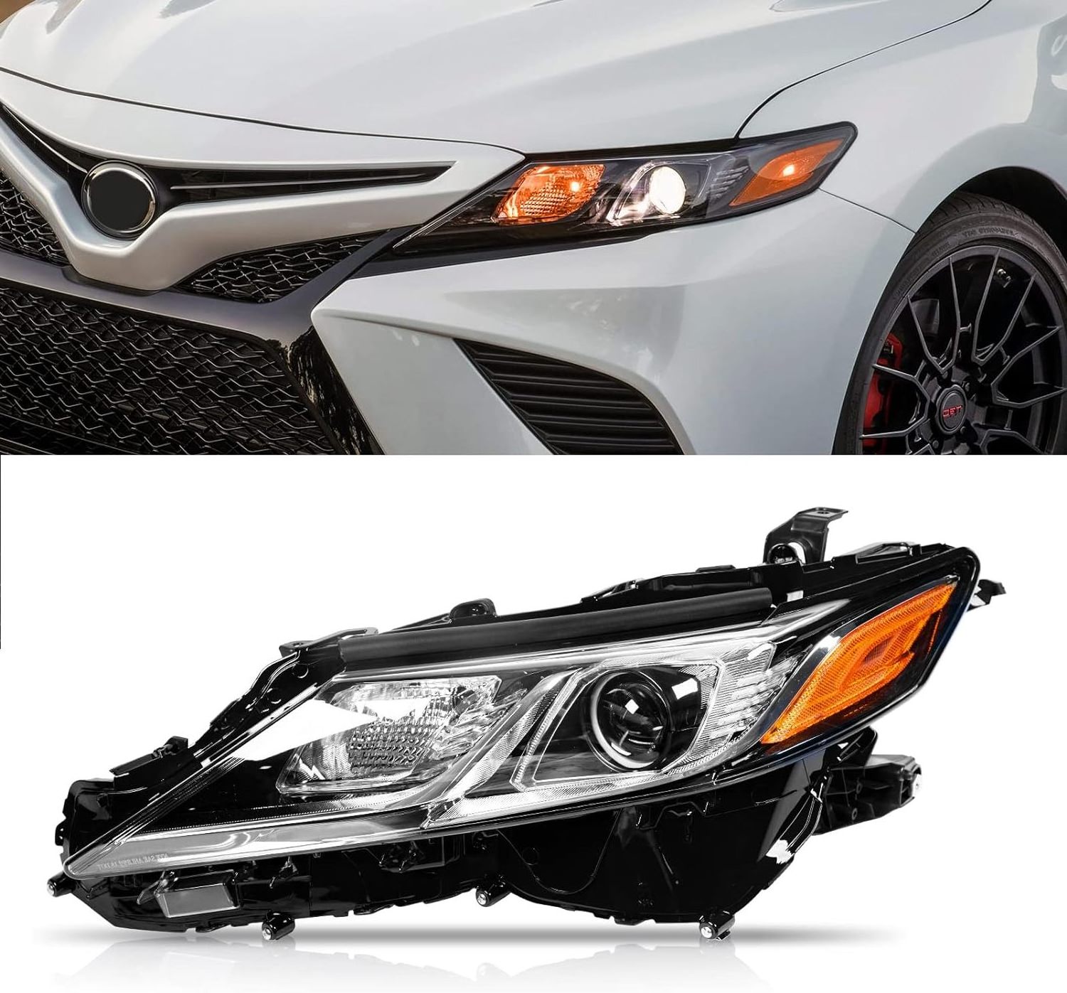 Wholesale Custom Toyota Auto Body System Headlight Taillight Front Bumpers Body Kit for Toyota Camry