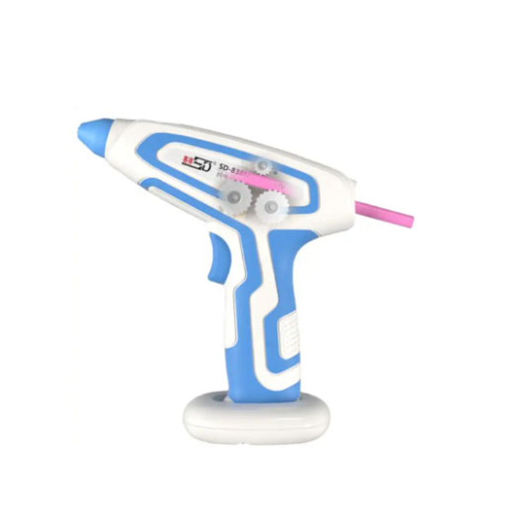 Xtester-SD-838M-LI/SD-839 Motorized Glue Gun Blue Cordless New Design China Factory Hot Glue Sticks mould made---006