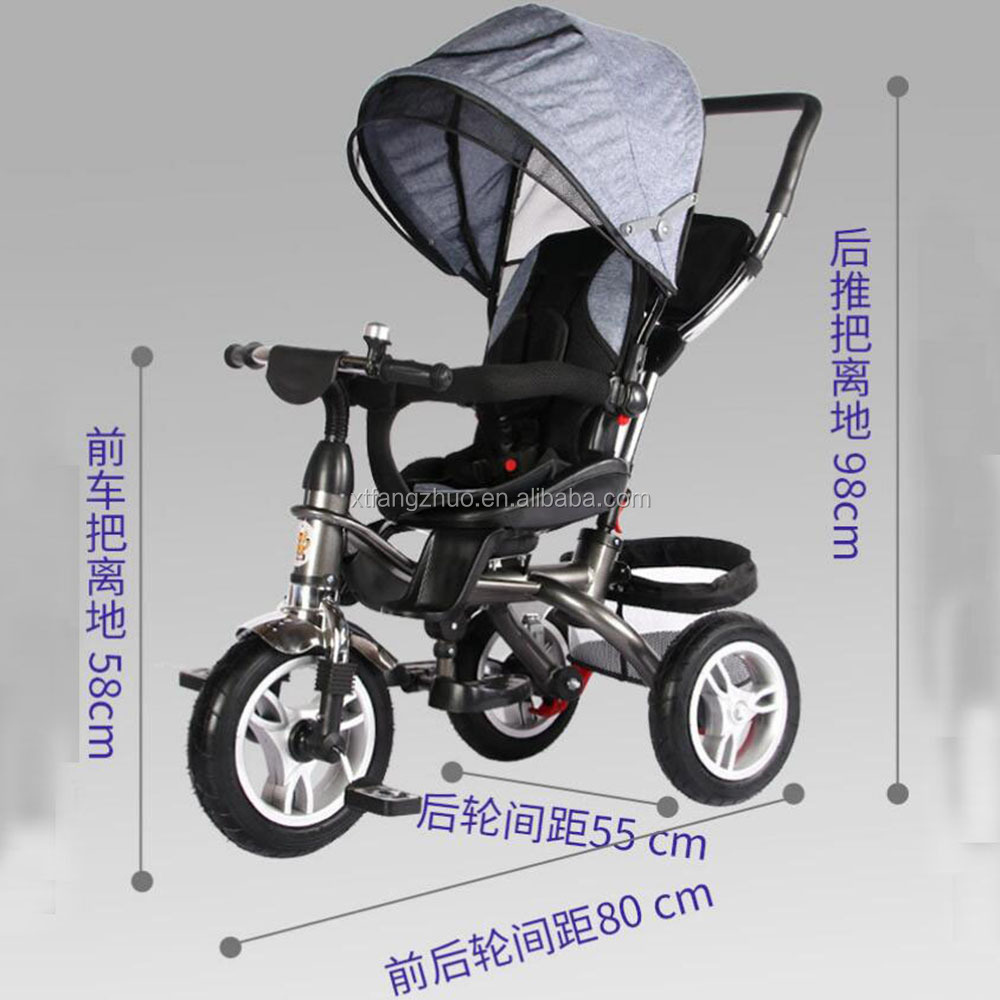 2022 Factory Wholesale 3 Wheel Kids Pedal Baby Tricycle Children Ride on Bike