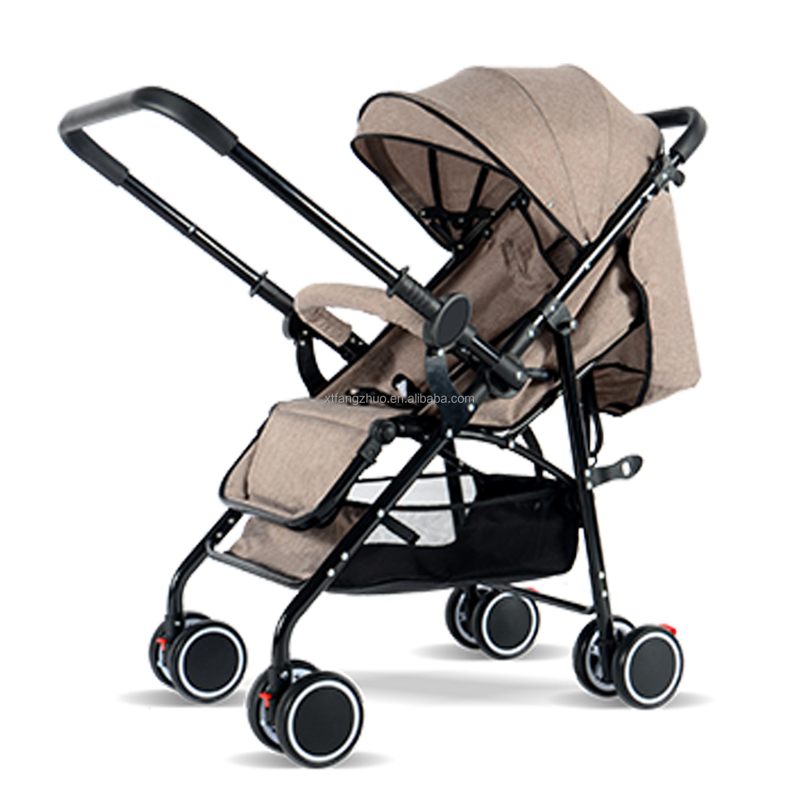 Cheapest baby stroller 4 in 1 for 0-3 years babies pure cotton cloth wholesale price oem high quality baby push car stroller