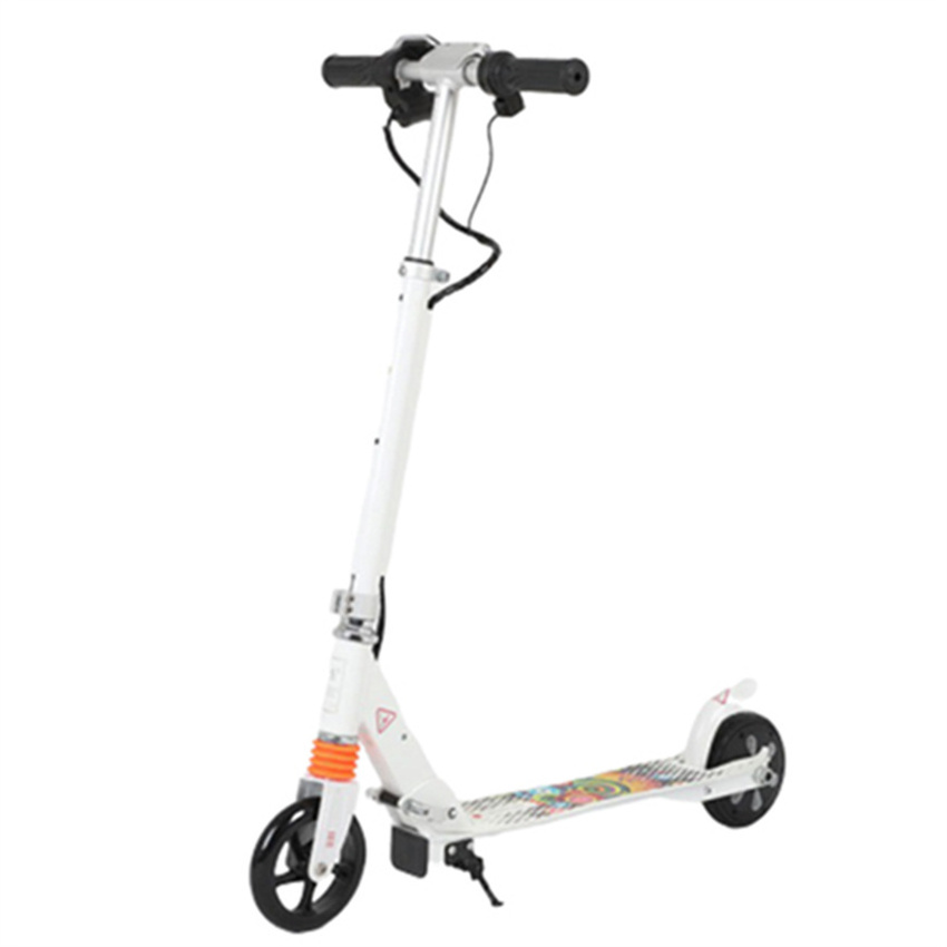 CE Two Wheel Foldable Small Kick Scooter balance electric kids' bike Mobility Scooter with LED light Music Kids Scooter