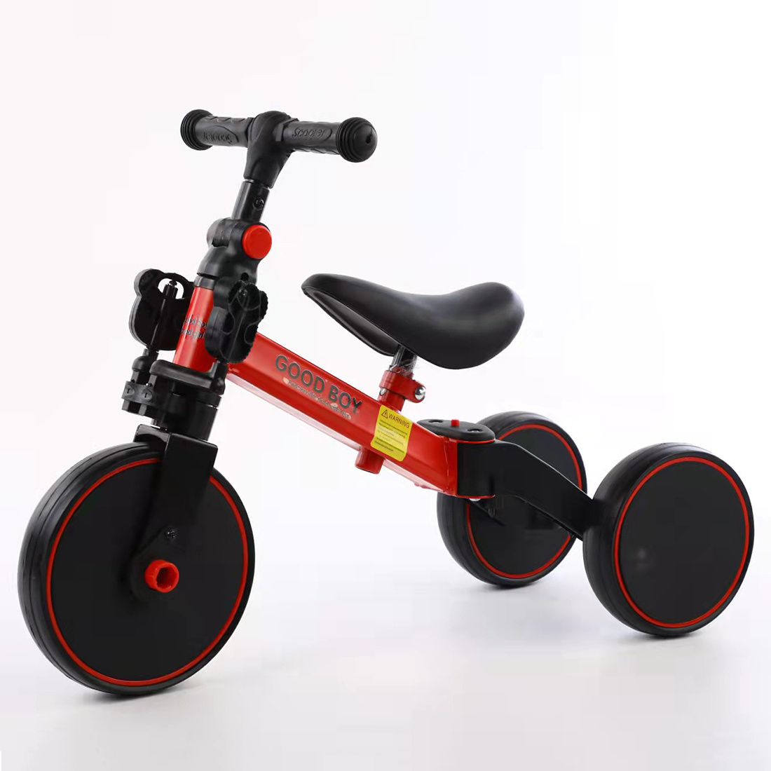 2023 New Cool Baby Toddler Trike/ Kid Child Tricycle Ride On Toy/ 3 Wheel 4 In 1 Baby Tricycle Parental Control Car