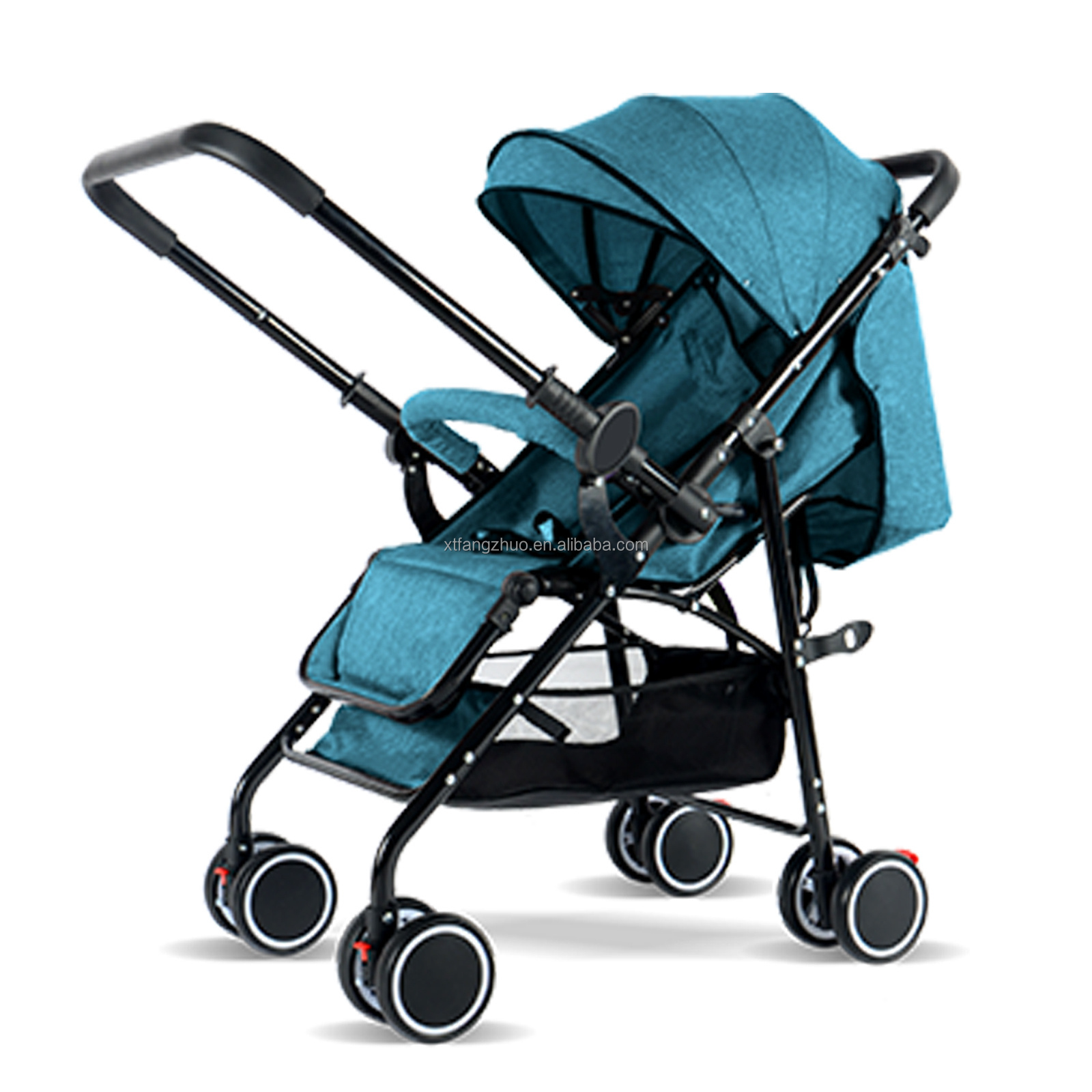 Cheapest baby stroller 4 in 1 for 0-3 years babies pure cotton cloth wholesale price oem high quality baby push car stroller