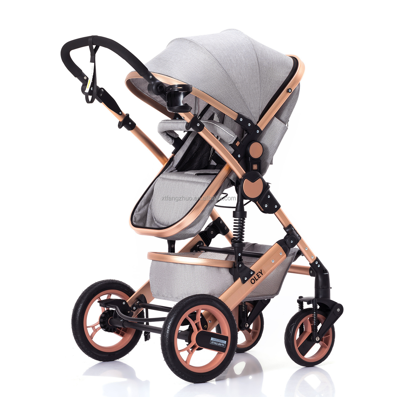 OEM Service Baby Doll Stroller with rain cover for  Carriage newborn baby to travel/Kids Gifts Travel Kids Gifts baby pram