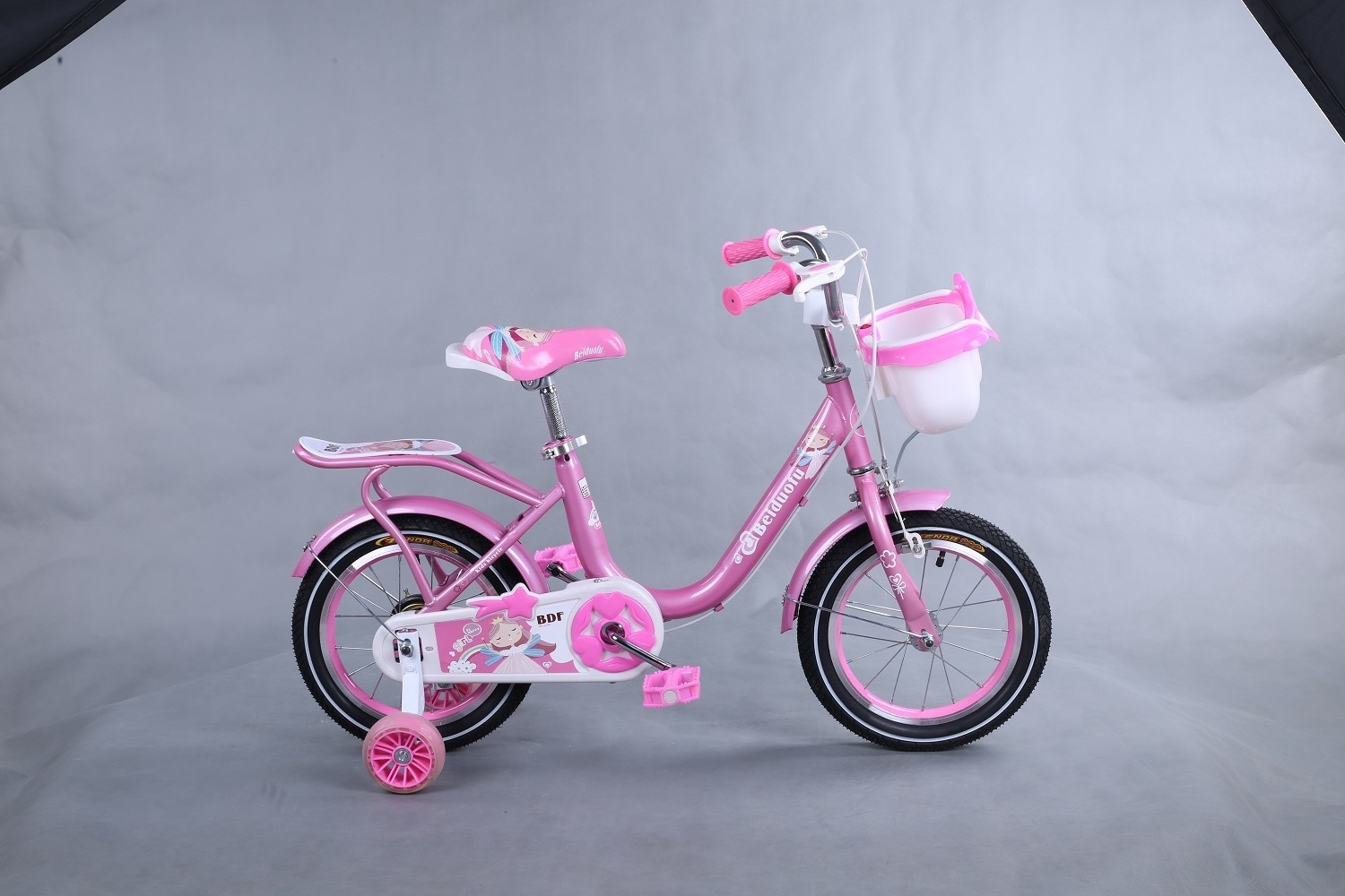 China factory hot selling bicycle children bike cheap mini training wheel style bikes for girls kids lovely sports pink bicycle