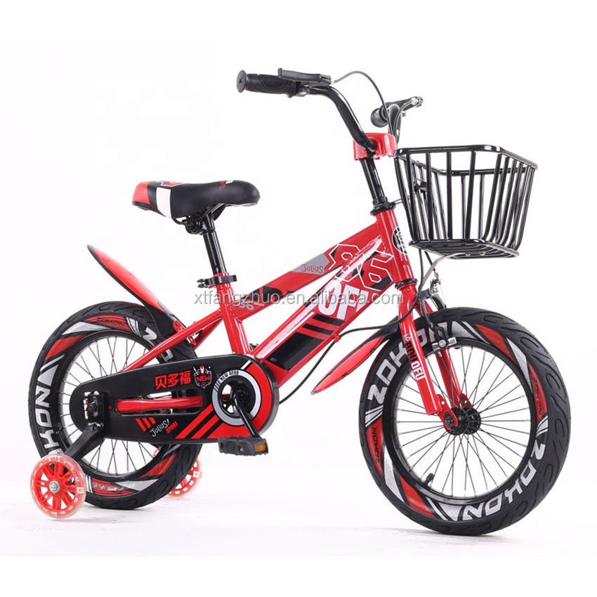 Children's bikes fast delivery 16 18 22 inch cheap price bicycles with training wheels for baby street sports kids bicicleta