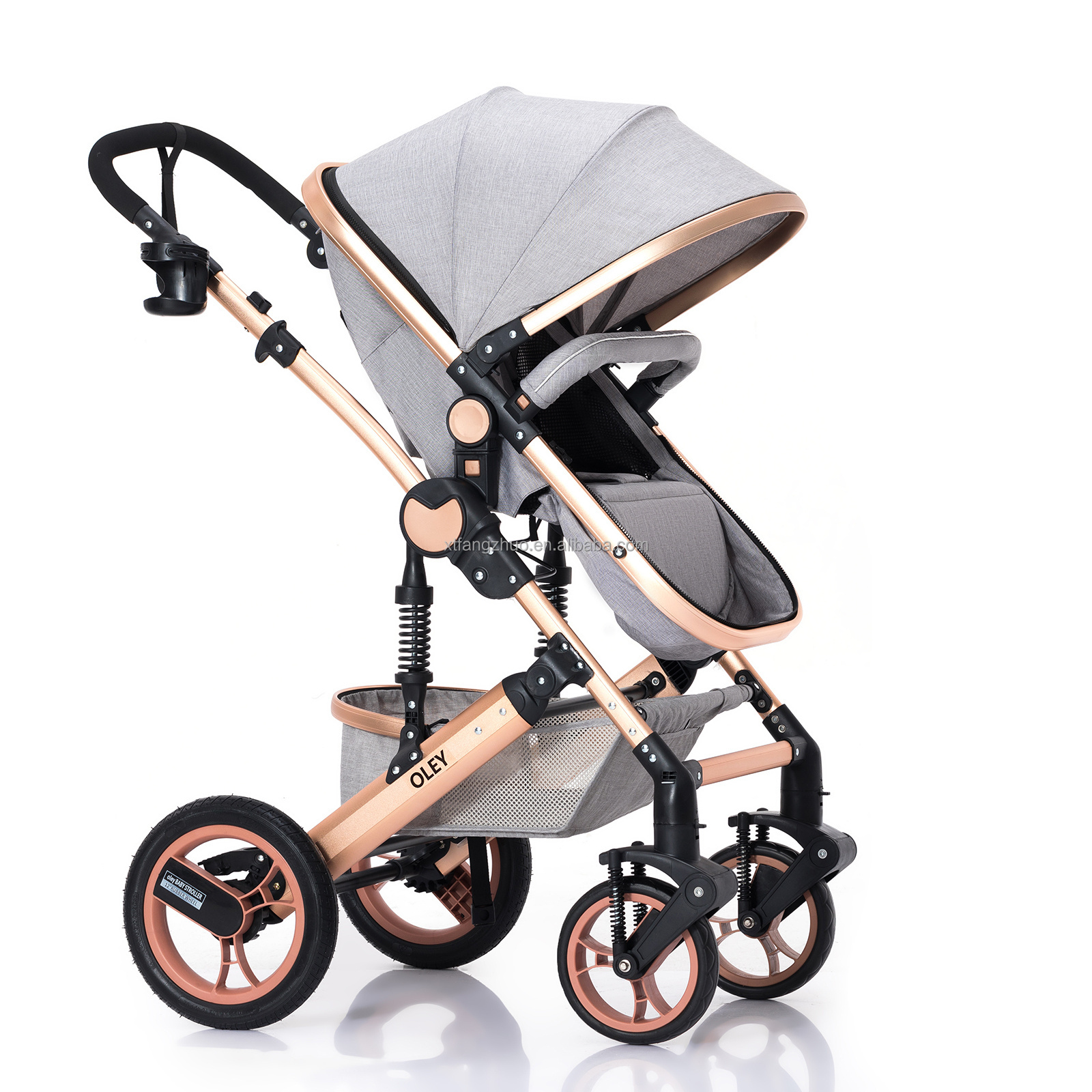 OEM Service Baby Doll Stroller with rain cover for  Carriage newborn baby to travel/Kids Gifts Travel Kids Gifts baby pram