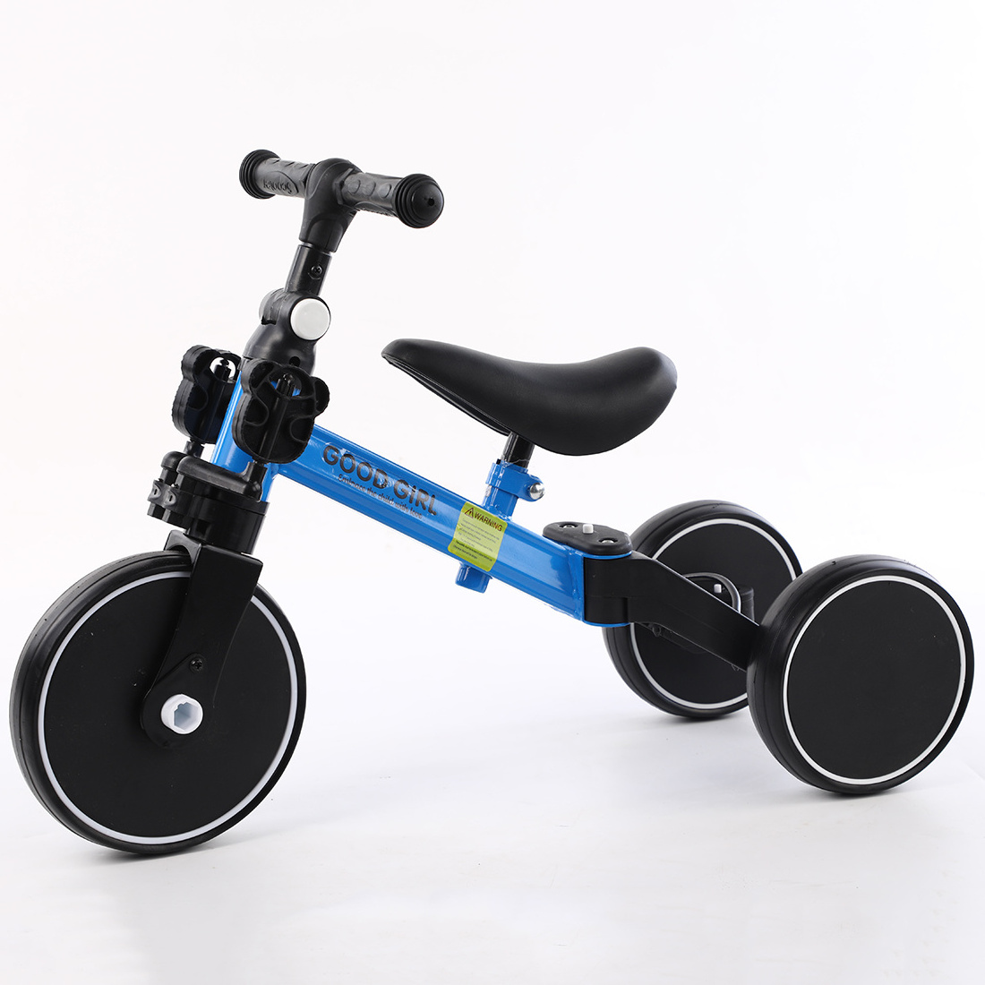 2023 New Cool Baby Toddler Trike/ Kid Child Tricycle Ride On Toy/ 3 Wheel 4 In 1 Baby Tricycle Parental Control Car