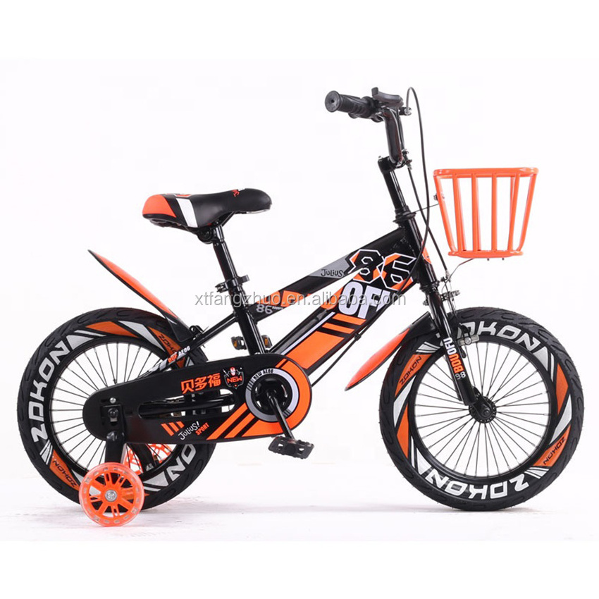 Children's bikes fast delivery 16 18 22 inch cheap price bicycles with training wheels for baby street sports kids bicicleta