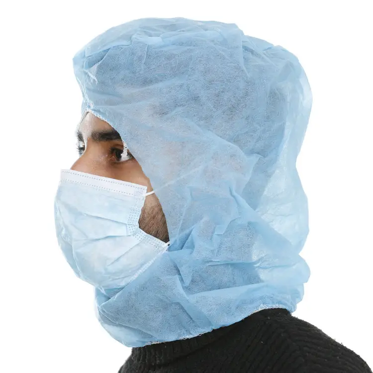 Disposable Face Hood Cover Non-woven Astronaut Caps Disposable Space Cap Medical Surgical Consumables