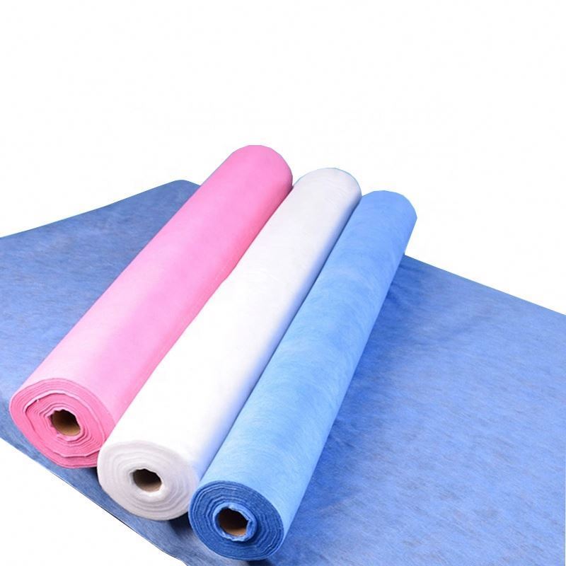 Polypropylene Non Woven Fabric Bed Cover Elastic Underpad Disposable Cotton Bed Sheet