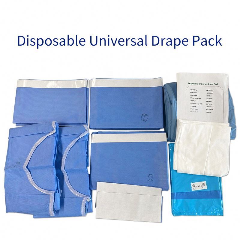 Disposable Angiography Surgical Pack Cosmetic Package Medical Disposable Products