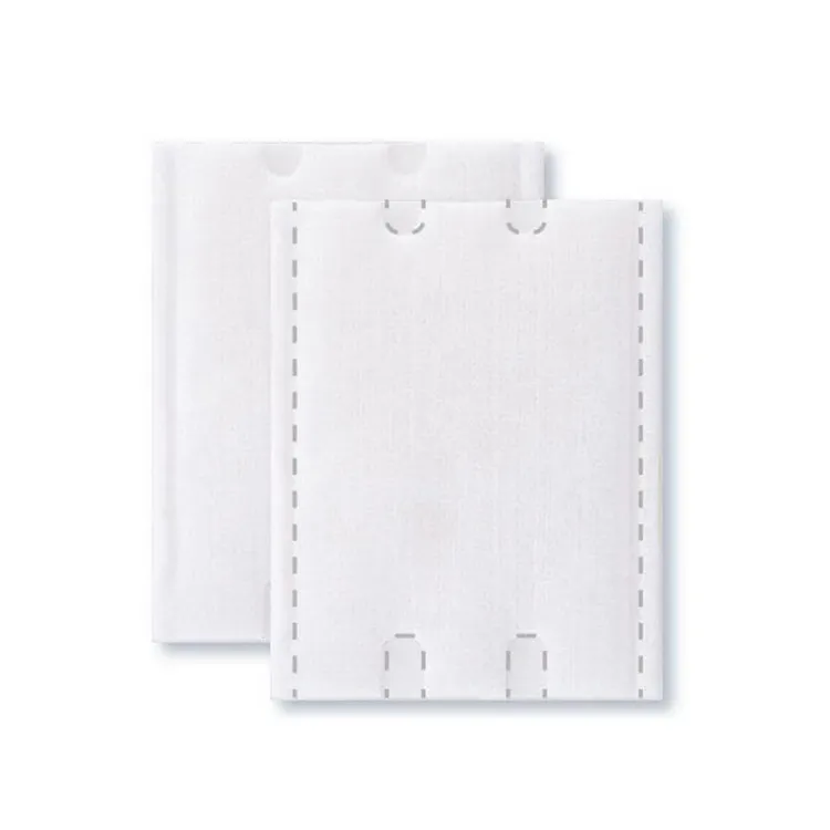 OEM Disposable Square Cotton Pads Facial Make Up Remover Wipes 3 Layers Cosmetic Cotton Pads with high quality