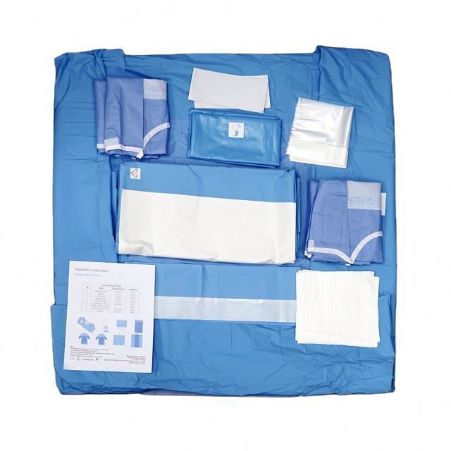 Disposable Angiography Surgical Pack Cosmetic Package Medical Disposable Products