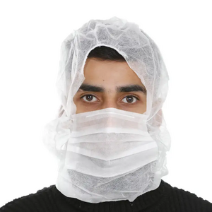 Disposable Face Hood Cover Non-woven Astronaut Caps Disposable Space Cap Medical Surgical Consumables