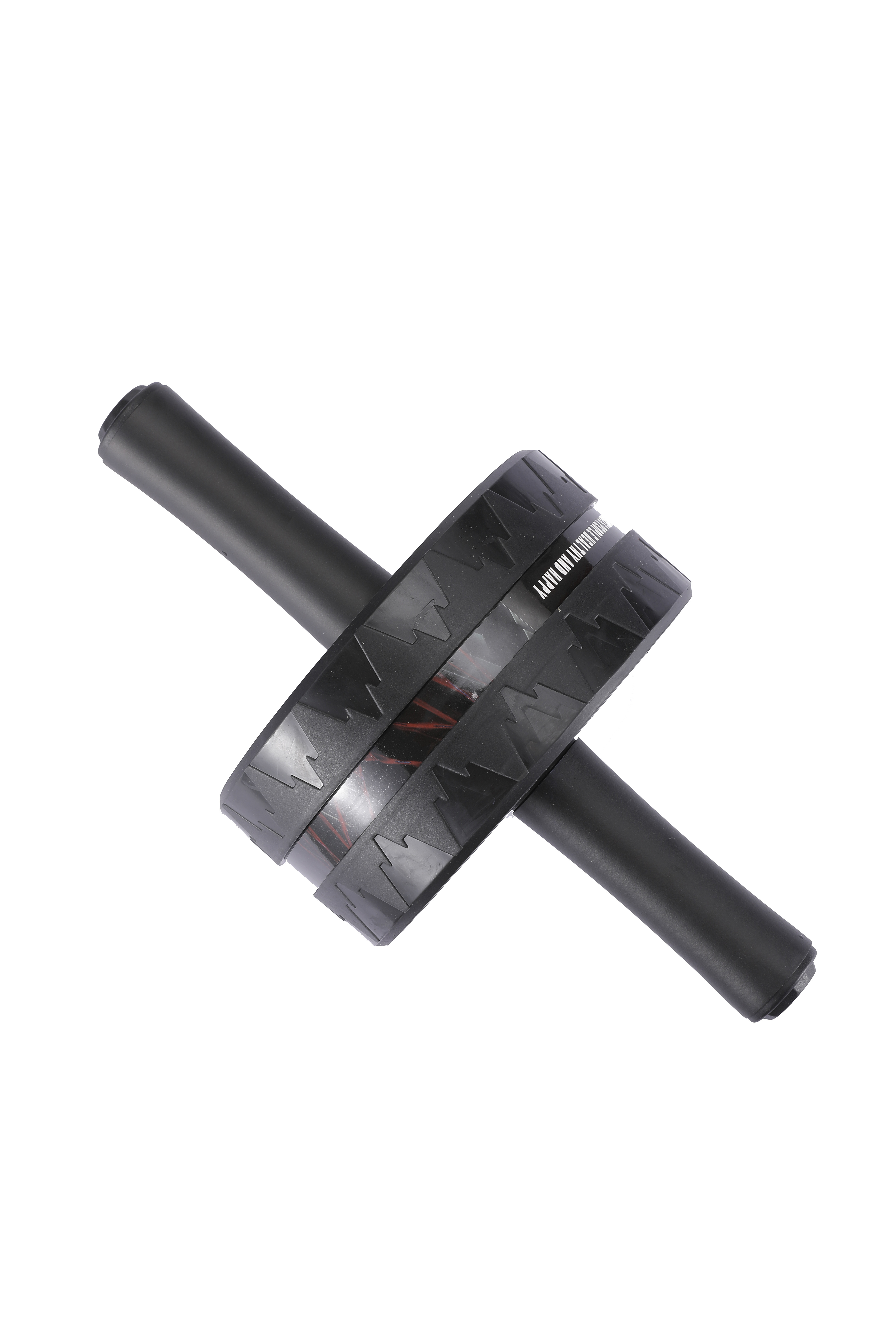 Quality Protection Wheels Roller ABS Steel Rubber Abdominal Roller For Bodybuilding