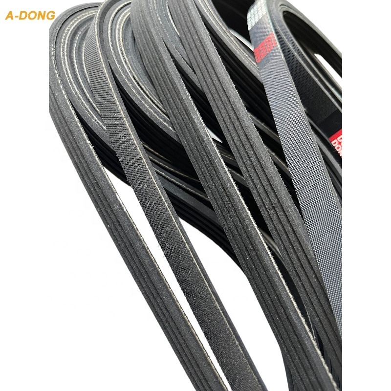 China factory   OEM rubber v belt ribbed for cars 6PK2260 fan PK belts Transmission belt