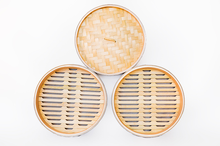 mini big organic bamboo food rice dimsum dumpling steamer basket pot favors big size 4 6 10 16 inch