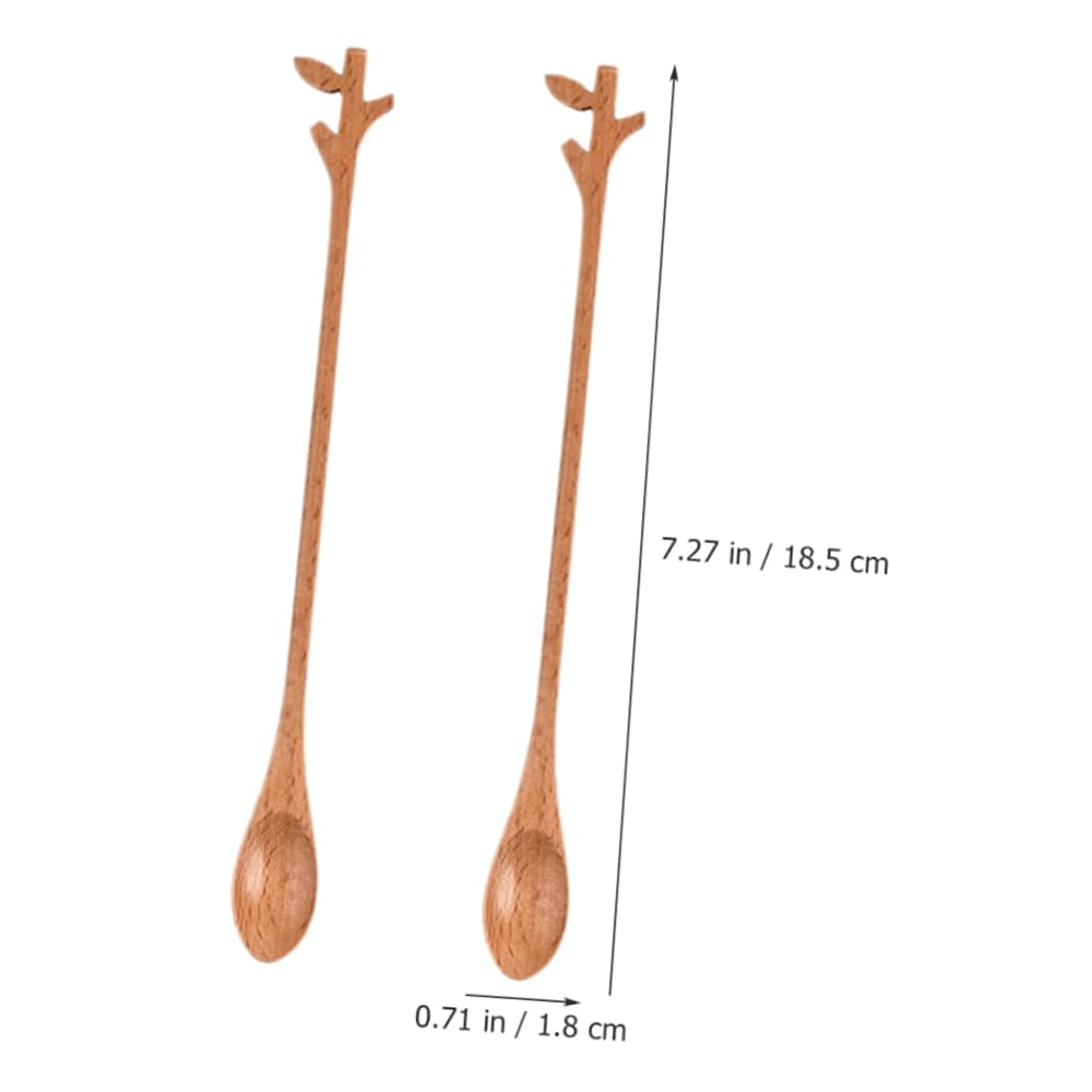 Dinnerware soup Wood wooden Tea Leaves Chooser Holder Honey Sauce Spoon Shovel Spoon Scoop