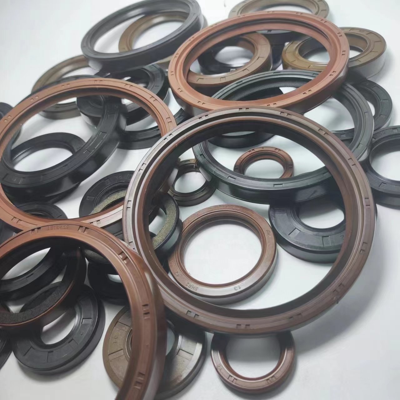 China factory produces rubber or seal NBR FMM FPM PTFE PU silicon flat rubber O-ring seals nitrile rubber O-ring seals