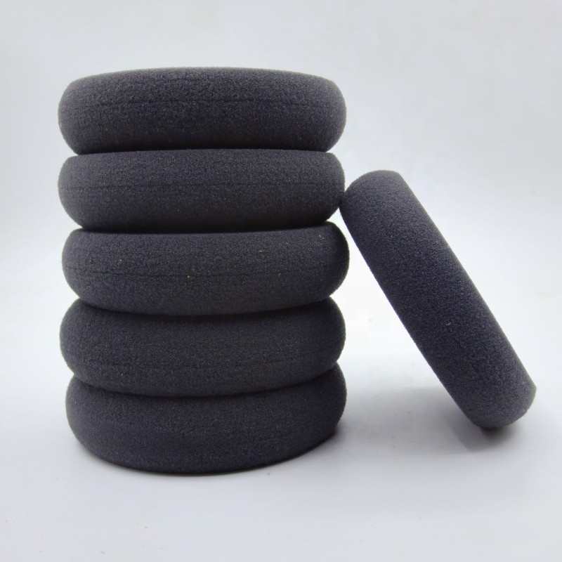 Best-selling car wax applicator tool Hand waxing sponge Black sponge