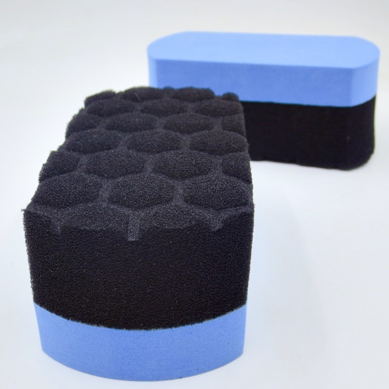 Wax sponge Automotive wax applicator Hexagonal sponge Automotive detail EVA hand waxing pad shiny tire polishing applications