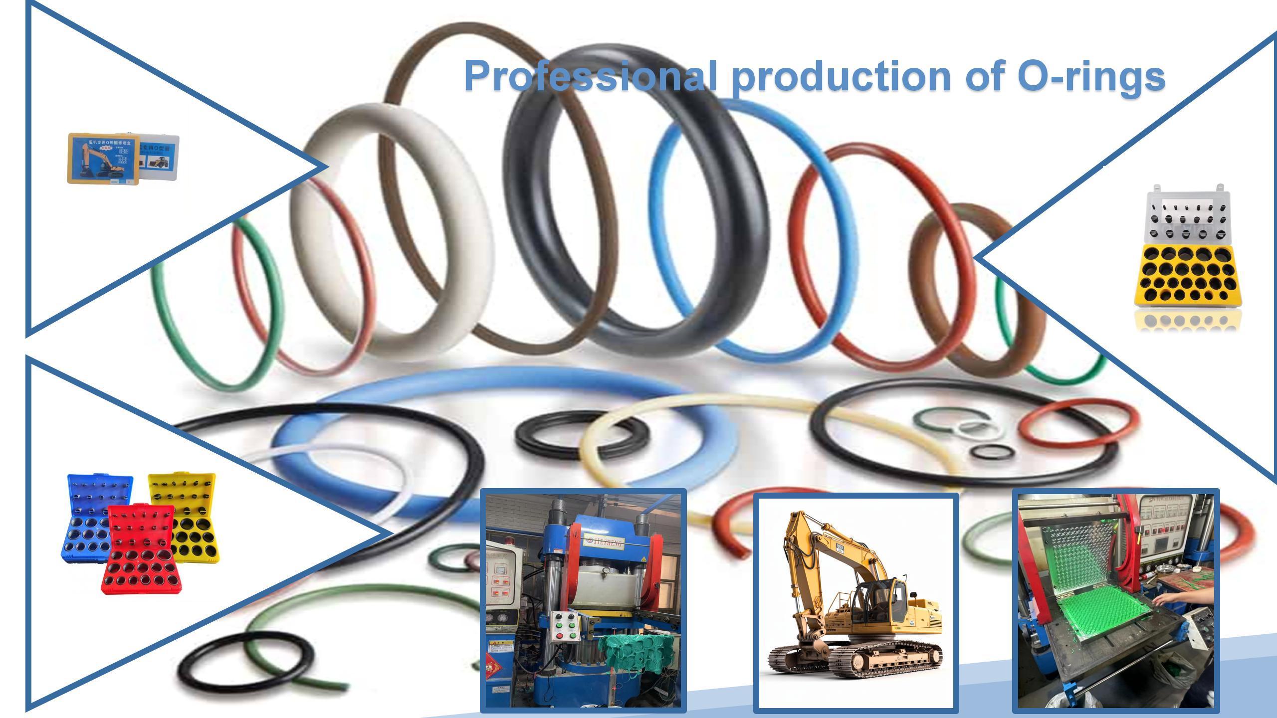 OEM factory customize epdm/nbr /fkm/ffkm/natural elastic rubber o ring rubber seal ring