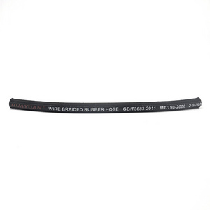 HUANRI 1/4''-2'' Hydraulic Rubber Hose of Rubber Hoses like custom silicone tubing flexible square high pressure co2