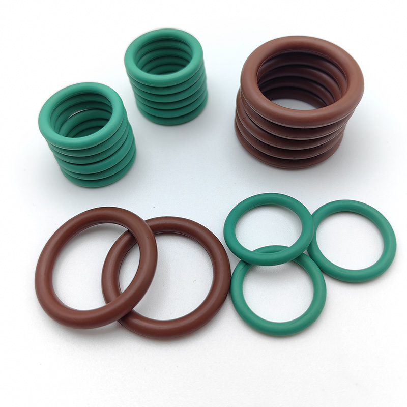 Customized rubber O-ring NBR fluorine rubber silicone sealing ring waterproof, high-temperature resistant, and wear-resistant