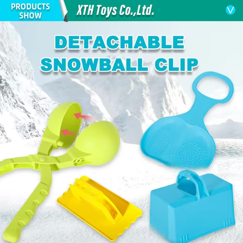 snow toy for children play pile snowball fight multiplayer play snow modeling snow mold tools children snowball molds