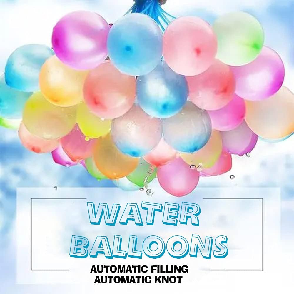 Water Balloons Quick Fill Self Sealing Magic Biodegradable 111 Pcs Easy Rapid Bomb Water Balloon 111 3 Inch Summer Toy