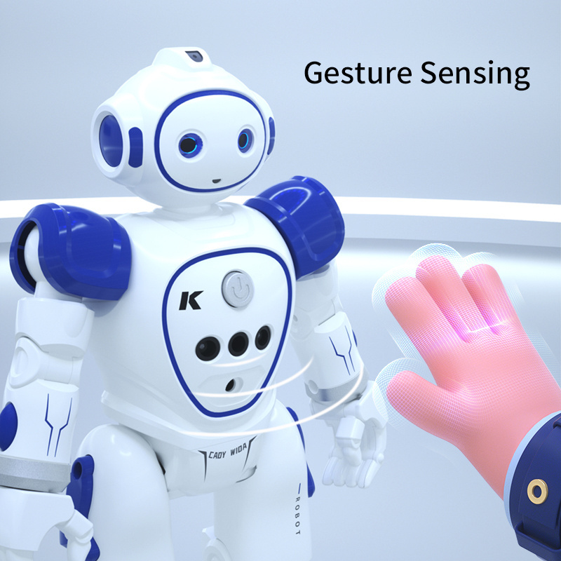 Cross-border new R21 remote control intelligent programming electric robot gesture sensor dancing puzzle children's toys