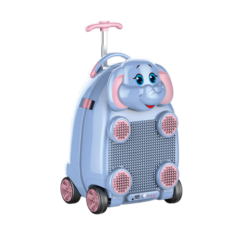 mini suitcase  20 inches children's luggage cute mini children's plastic trolley suitcase with baby pull travel box suitcase box