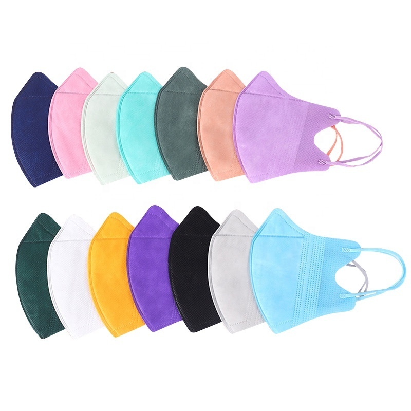 4 Layer 3D Kn95mask Protective Disposable Facemask 30 Pieces Dust Face Mask Kn95 Mascarilla  facemask 3d