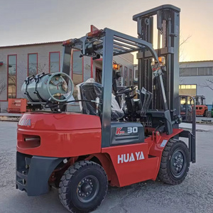 HUAYA Great Performance propane forklift 2 ton 3 ton 4 ton 5 ton CE Japan engine Nissan K25 forklifts with EPA